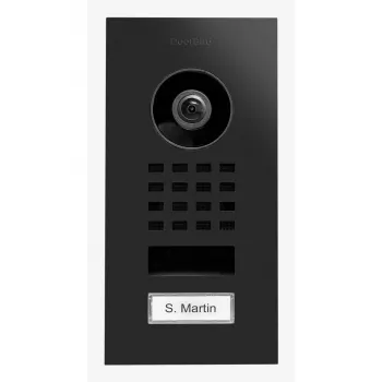 IP video durvju zvans DoorBird D1101V Nerūsējošais tērauds V2A zemgaldā, IP domofons, PoE
