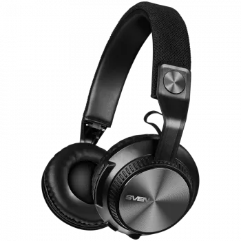 Bezvadu stereo austiņas ar mikrofonu SVEN AP-B630MV, melnas