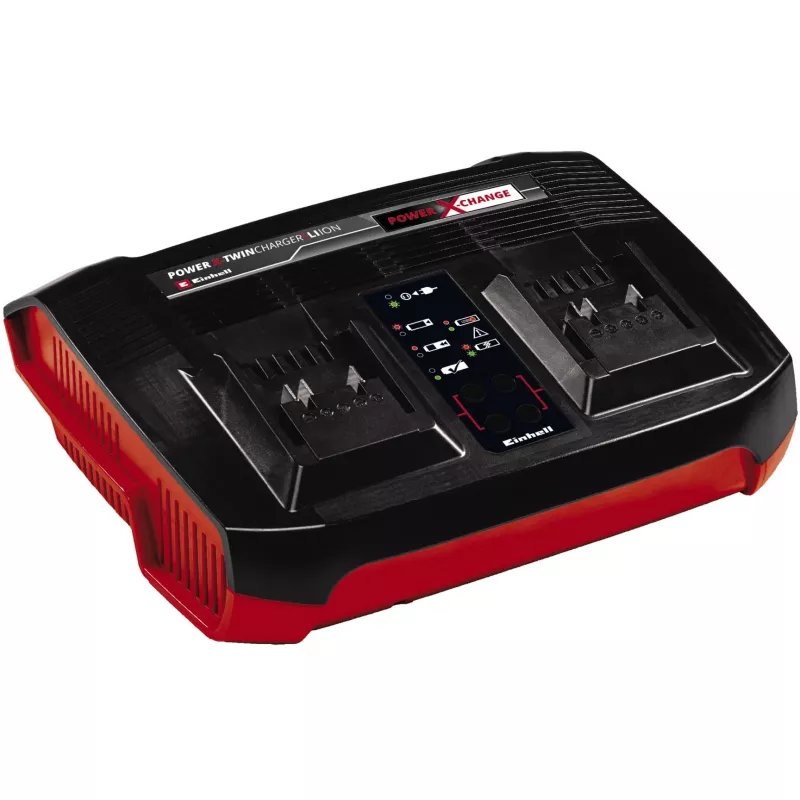 Akumulatoru komplekts Einhell 2x 4.0Ah Twincharger AC LED