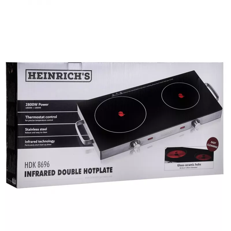 Elektriskā plīts HEINRICH'S HDK 8696