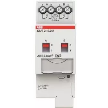 ABB Stotz S&J komutācijas izpildmehānisms 2-kanālu, 10A, REG SA/S2.10.2.2 (2CDG110257R0011)