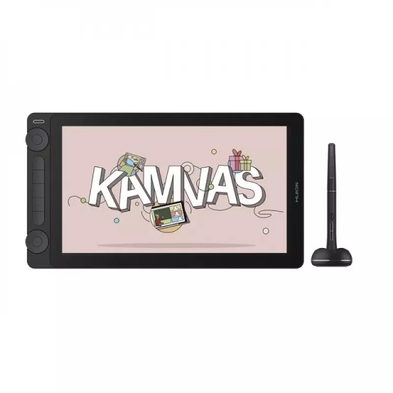 HUION Kamvas 13 Gen 3 GS1333-K grafikas planšete, melna