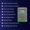 MPPT saules lādētājs QOLTEC 40A 12V/24V ar LCD displeju