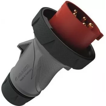 Mennekes Plug PowerTOPXtra m. 13624 ErgoCONTACT 16 A 5 p 400V IP67 (13624)