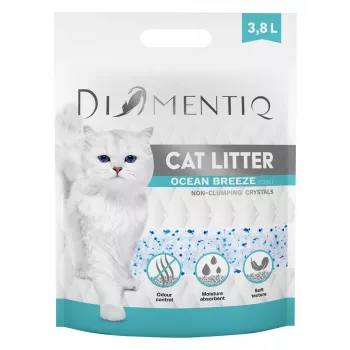 Diamentiq Ocean Breeze kaķu pakaiši, kas neveido kunkuļus, 3,8 l