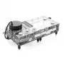 Alphacool Core Flat Reservoir 240 ar VPP sūkni - labā puse