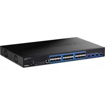 TRENDnet 28-Port Layer 2 Pārvaldāms SFP Slēdzis ar 10G SFP+