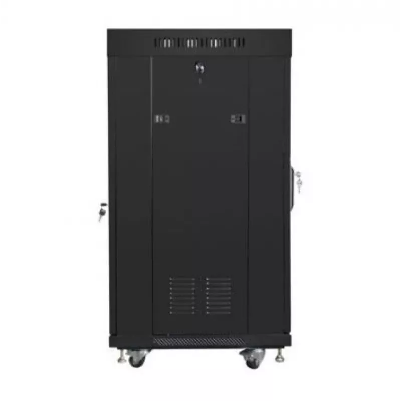 Rack skapis 19 collu 22U 600x600 mm melns LANBERG FF01-6622-12BL