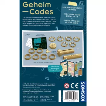 Geheim-Codes, Detektīvu komplekts