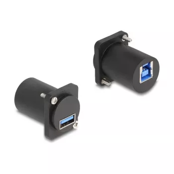 DeLOCK D-Type modulis USB 5 Gbps Type-A ligzda uz Type-B ligzdu melns