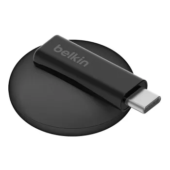 Belkin BoostCharge pārnēsājams USB-C Apple Watch lādētājs, melns (WIZ022glBK-B1)