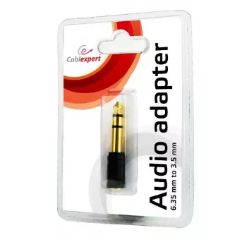 Cablexpert stereo audio adapteris 6,35 mm (M) – 3,5 mm (F) A-6.35M-3.5F