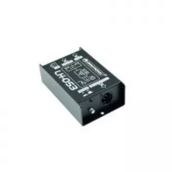 Pasīvā DI kaste Omnitronic LH-053 1-kanāla, pasīvā tiešā kaste instrumentam/linijai