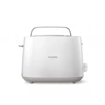 Toasteris Philips Daily Collection HD2581/00 — 2 šķēles, 830 W, 8 grauzdēšanas līmeņi, balts