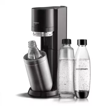 Gāzētājs SodaStream DUO Melns Nerūsējošais Tērauds