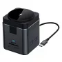 Docking stacija BlitzWolf BW-TH17 9-in-1 ar 15W lādētāju — USB-C, HDMI, PD porti