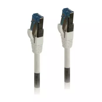 Savienotājkabelis RJ45 - CAT6A 500MHz - 0,15m - balts - S-STP(S/FTP) - TPE/LSZH(Superflex) - AWG26 - Syner