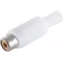 RCA savienotājs ShiverPeaks BS51500-W (sieviete, balts)