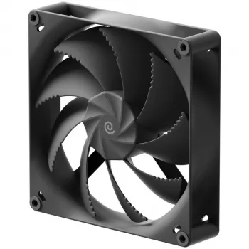 HAVN H18 180mm PWM korpusa ventilatoru komplekts - Melns (2 iepakojumā)