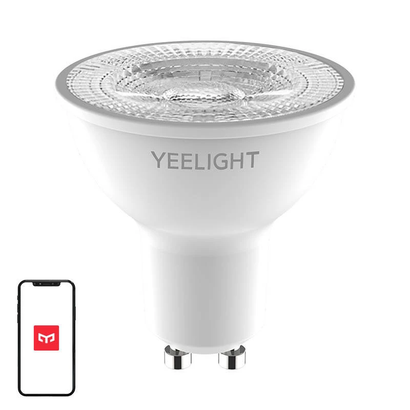 Yeelight W1 GU10 aptumšojamo viedo spuldžu komplekts, 4 gab.