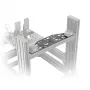 Montāžas kronšteins Asetek SimSports 460×120×5 mm, tērauds, melns