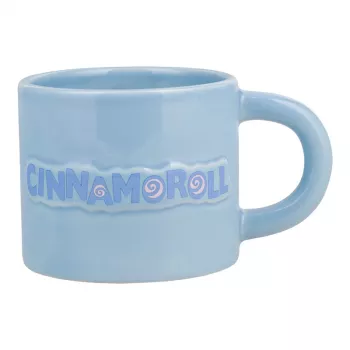 Krūze Paladone Cinnamoroll ar reljefu – keramikas tējas krūze ar Cinnamoroll dizainu