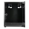 EXTRALINK LITE 6U 10 inch 280x310 mm sienas skapis melns