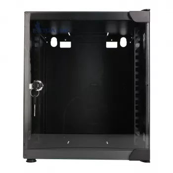 EXTRALINK LITE 6U 10 inch 280x310 mm sienas skapis melns
