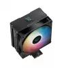 DeepCool AG400 Digital BK ARGB procesora dzesētājs 12 cm Melns 1 gab.