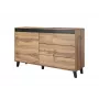 Cama kumode NORD votana ozols/antracīts