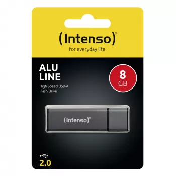 INTENSO USB2.0 zibatmiņa 8GB antracīta krāsā 3521461