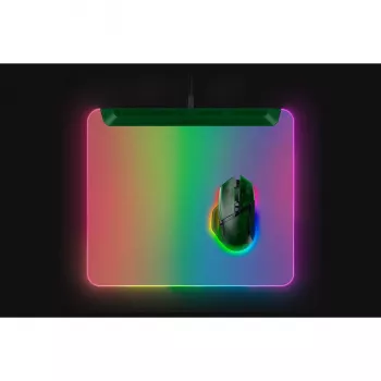 Razer Firefly V2 Pro Gaming pelēkā paliktņa pelēkā virsma Zaļā izdevums