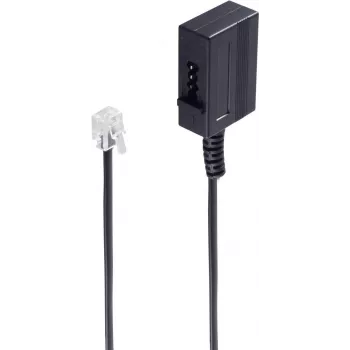 shiverpeaks BS71050 Telefona kabelis 0,2 m Melns