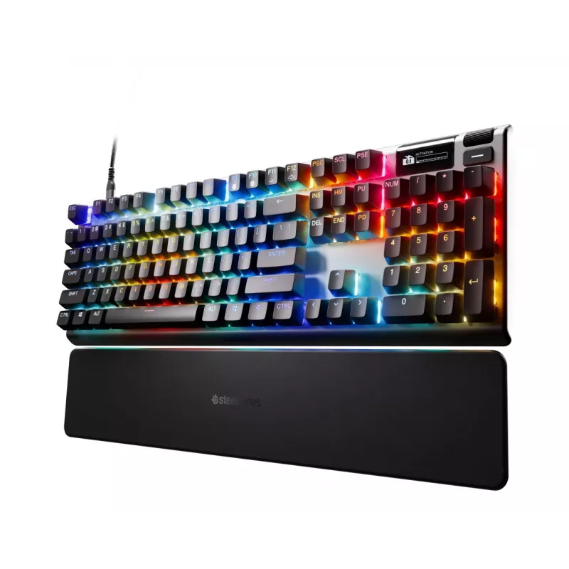 Steelseries APEX PRO GEN 3 tastatūra Gaming USB QWERTY UK English Melna