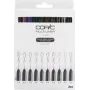 COPIC Multiliner Color Fineliner dažādās krāsās 0,3 mm, 10 gab. (22075620)