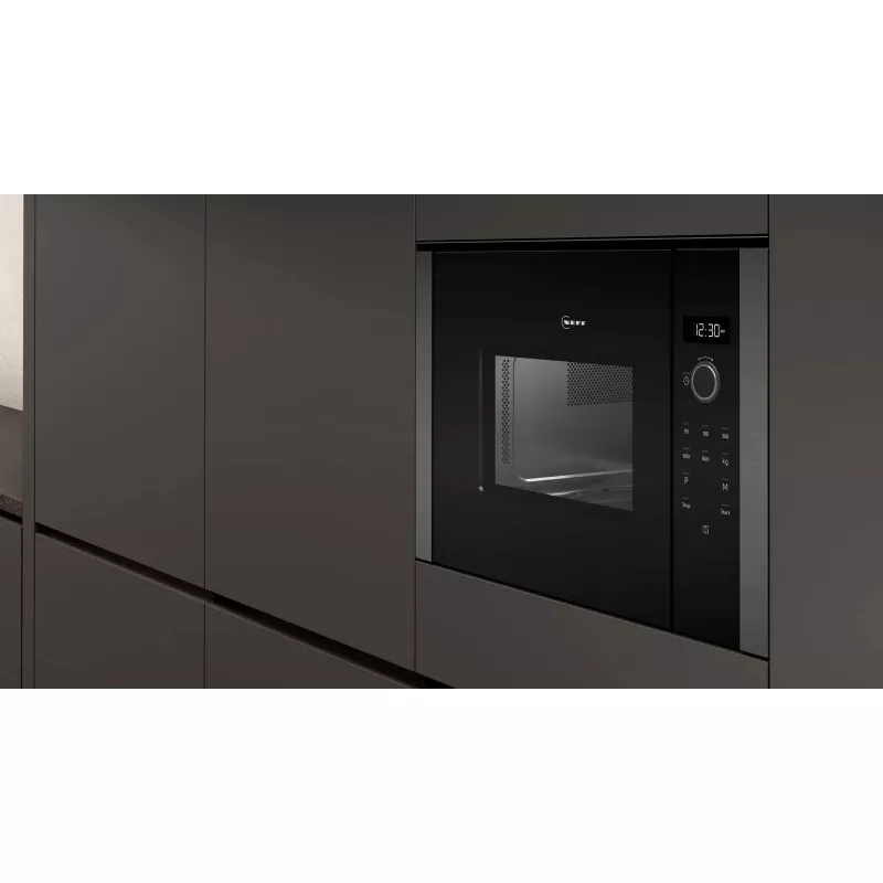 Neff HLAWD23G0 Iebūvējamā mikroviļņu krāsns Grafīta Solo 20 L 800 W