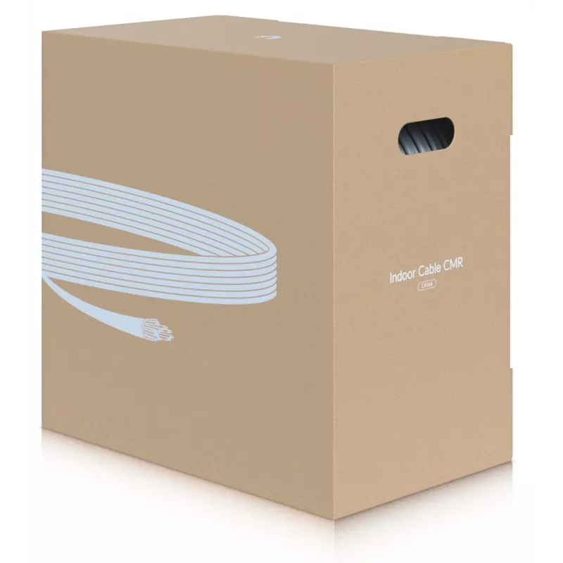 Tīkla kabelis UBIQUITI Cat6a U/UTP (UTP) Balts 305 m — model UACC-Cable-C6A-CMR