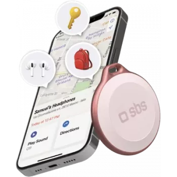Finder SBS TEFINDBTAPP GPS izsekotājs Rozā CR2032 baterija