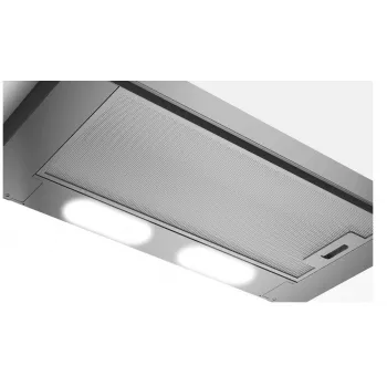 Beko HNT61210X tvaika nosūcējs, daļēji iebūvējams (izvelkams), nerūsējošais tērauds, 280 m³/h