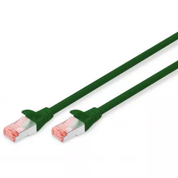 Patch cords Digitus CAT 6 S/FTP DK-1644-0025/G 0,25m Zaļš
