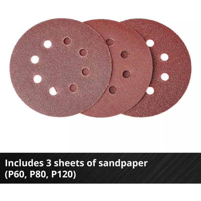 Grīdas slīpmašīna EINHELL TP‑RS 18/32 Li BL Solo — 24 000 apgr./min, Melna/Sarkana, 1.11 kg