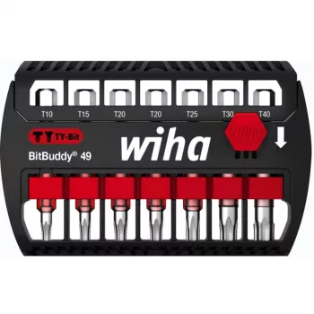 Bitu komplekts Wiha BitBuddy TY 49 mm