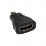 Akasa AK-CBHD22-BK HDMI kabelis-pārejas adapteris no standarta HDMI (A tipa) uz mikro-HDMI (D tipa), melns