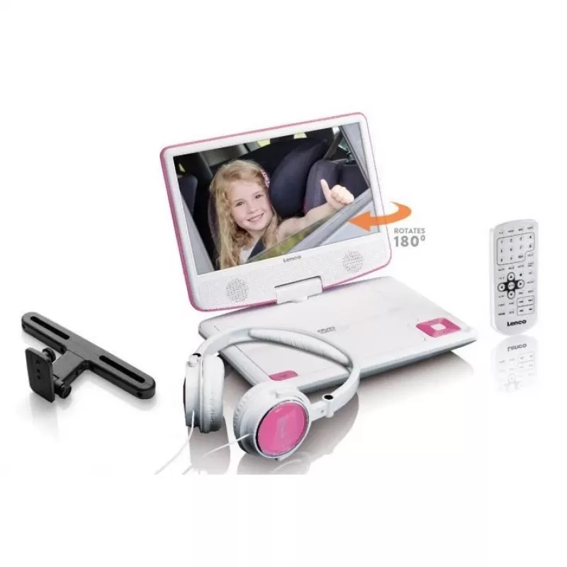 Pārnēsājamais DVD atskaņotājs Lenco DVP-910
