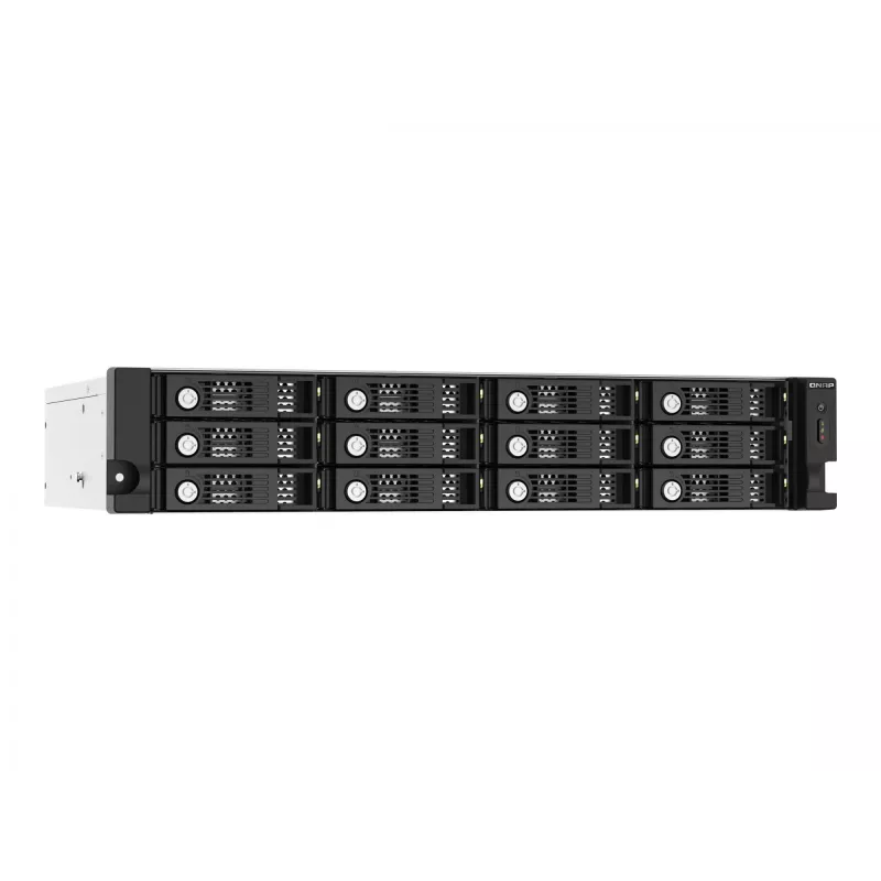 QNAP TL-R1220Sep-RP HDD/SSD korpuss, melns/pelēks, 2.5/3.5 collas
