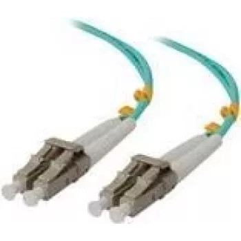 ALOGIC optiskais kabelis LC Multi-Mode (M) - LC Multi-Mode (M) 1,0m OM4 duplekss, 50/125 µm, bezhalogēna (LCLC-01-OM4)