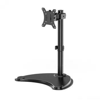 Galda statīvs monitoram GEMBIRD MS-D1ST-04 13–32 collu ekrāniem, regulējams augstums un slīpums, VESA 75x75–100x100, līdz 8 kg