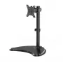 Galda statīvs monitoram GEMBIRD MS-D1ST-04 13–32 collu ekrāniem, regulējams augstums un slīpums, VESA 75x75–100x100, līdz 8 kg