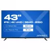 109,2 cm (43 inch) JAPANNEXT JN-IPS430UHD60F 4K IPS monitors ar iebūvētiem skaļruņiem un WLAN