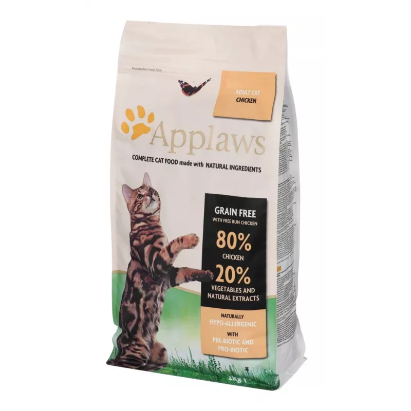 APPLAWS Chicken - sausā barība kaķiem - 2kg